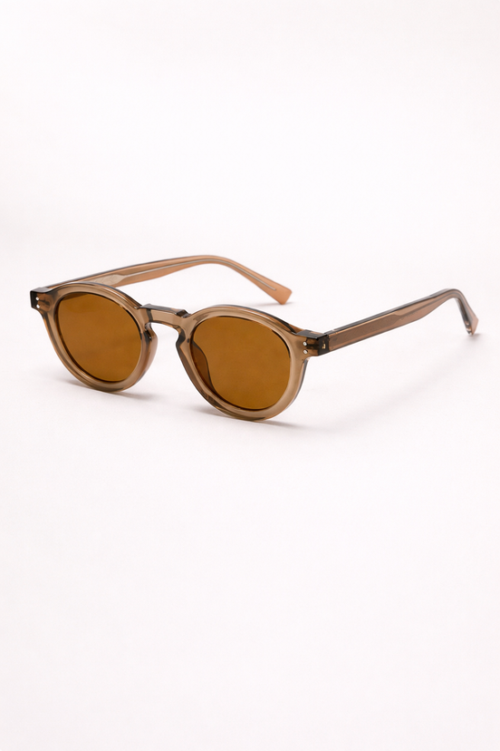 Alloy Arc Frame Sunglasses