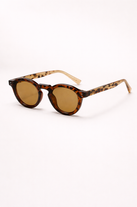 Alloy Arc Frame Sunglasses