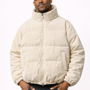 Corduroy Puffer Jacket